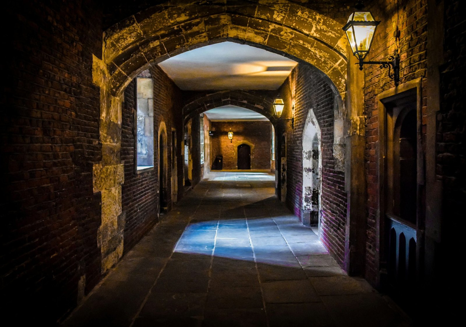 In the bowels on Hampton Court Palace…