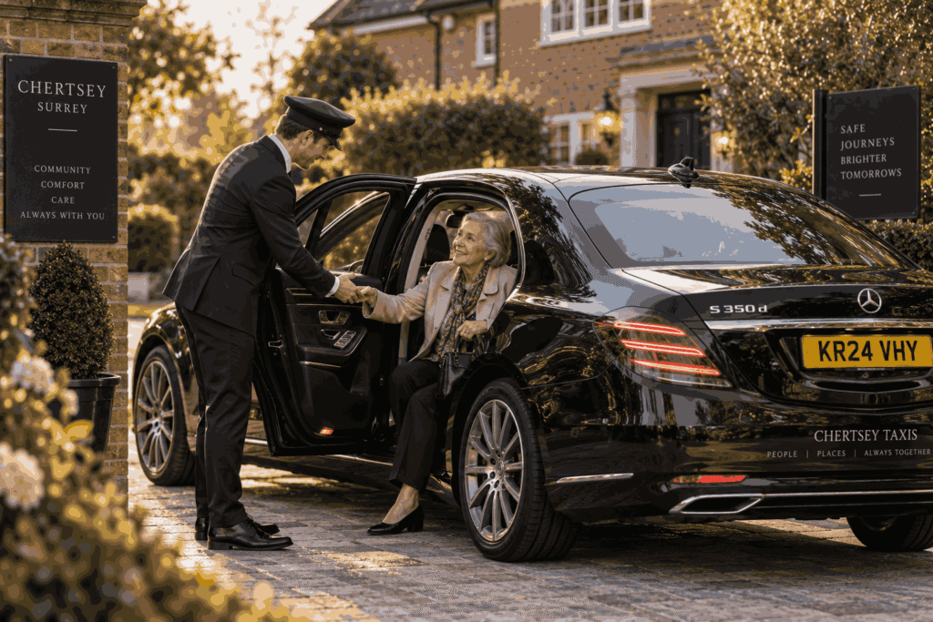 UK Airport Transfers from Chertsey for Long-Haul Holidaymakers